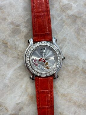 Authentic Vintage Suzanne Somers Butterfly Crystal Women's Watch